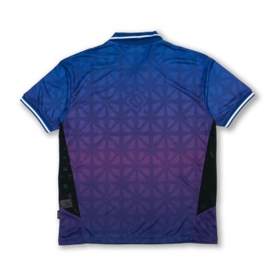 Indigoskin Twilight Classic Football Jersey (Blue - Purple) Short Sleeve