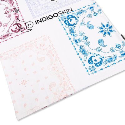 [Pre-Order] Indigoskin Classic Football Jersey “Siam Bandana” (White - Pastel)