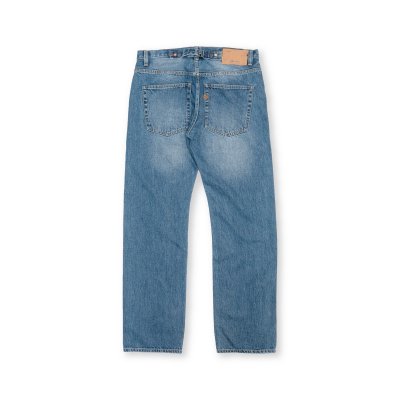 Indigoskin Union “Uncle Jeans” Vintage Washed Straight Fit