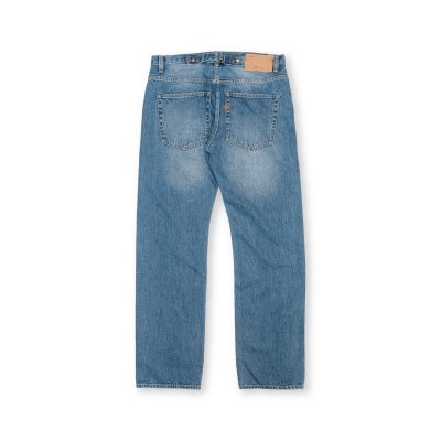 Indigoskin Union “Uncle Jeans” Vintage Washed Straight Fit Indigoskin Union “Uncle Jeans” Vintage Washed Straight Fit