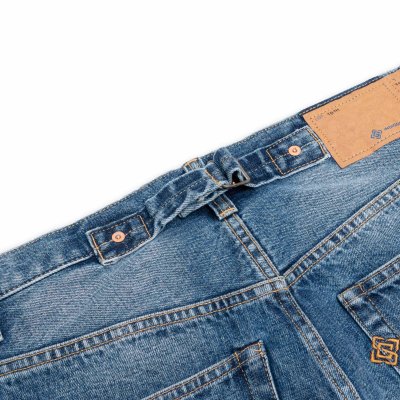 Indigoskin Union “Uncle Jeans” Vintage Washed Straight Fit