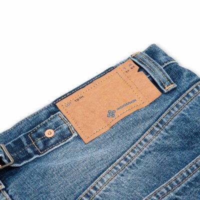 Indigoskin Union “Uncle Jeans” Vintage Washed Straight Fit