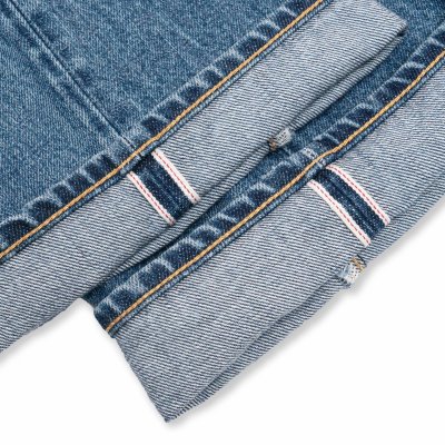 Indigoskin Union “Uncle Jeans” Vintage Washed Straight Fit Indigoskin Union “Uncle Jeans” Vintage Washed Straight Fit