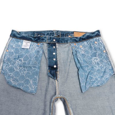 Indigoskin Union “Uncle Jeans” Vintage Washed Straight Fit