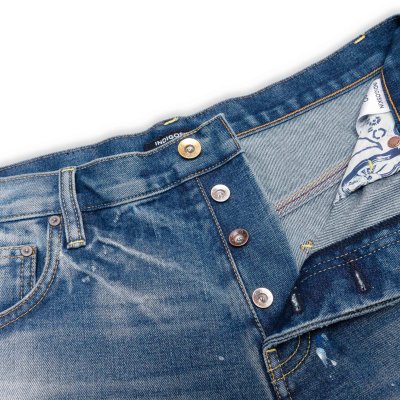 Pre-Indigoskin Washed Denim Shorts “Old Times' Sake” 15th Anniversary