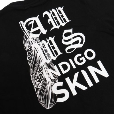 ANOTHER WAY WE SPEAK X INDIGOSKIN Logo Tee