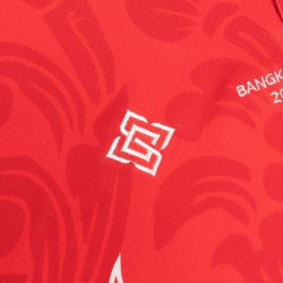 Indigoskin Classic Football Jersey “Spirit of Fire” (Red - Black)