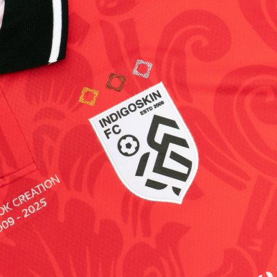 Indigoskin Classic Football Jersey “Spirit of Fire” (Red - Black)
