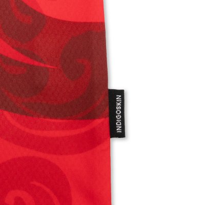 Indigoskin Classic Football Jersey “Spirit of Fire” (Red - Black)