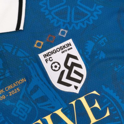 Indigoskin Classic Football Jersey “Indigo in Time” (Indigo - White)