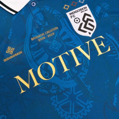 Indigoskin Classic Football Jersey “Indigo in Time” (Indigo - White)