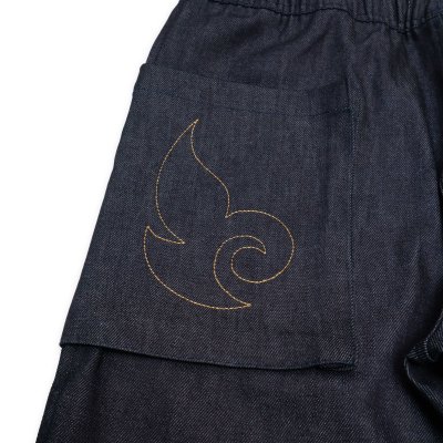 Indigoskin Denim Noragi Shorts 15th Anniversary Indigoskin Denim Noragi Shorts 15th Anniversary