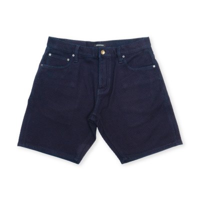 Indigoskin Sashiko 5 Pocket Shorts 15th Anniversary “Zen”