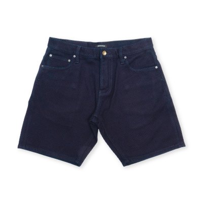 Indigoskin Sashiko 5 Pocket Shorts 15th Anniversary “Zen” Indigoskin Sashiko 5 Pocket Shorts 15th Anniversary “Zen”