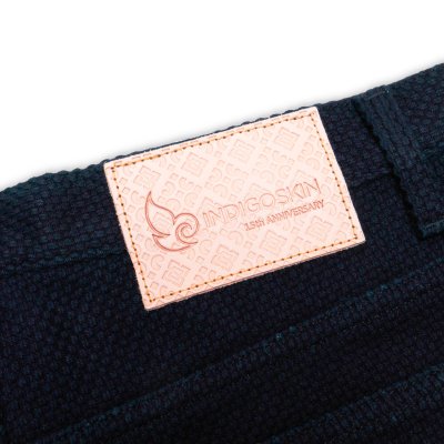 Indigoskin Sashiko 5 Pocket Shorts 15th Anniversary “Zen”