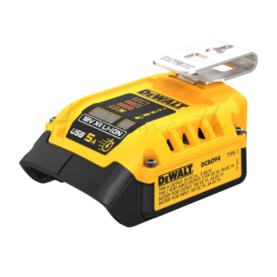 อะแดปเตอร์ชาร์จแบตเตอรี่ 20V Max USB-C DEWALT รุ่น DCB094-B1