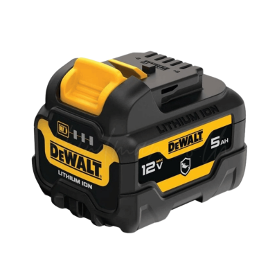 แบตเตอรี่ 12V Max 5.0 Ah DEWALT รุ่น DCB126G-B1 (กันน้ำมัน)