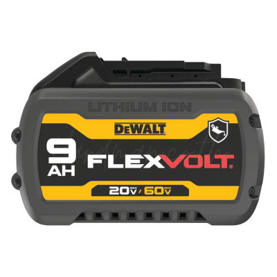 แบตเตอรี่ Flexvolt 20V/60V 9.0 Ah. DEWALT รุ่น DCB609G-B1 (กันน้ำมัน)