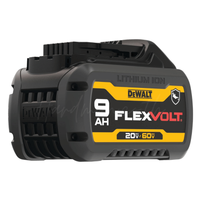 แบตเตอรี่ Flexvolt 20V/60V 9.0 Ah. DEWALT รุ่น DCB609G-B1 (กันน้ำมัน)
