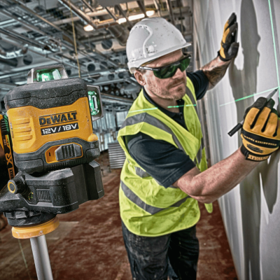 เลเซอร์วัดระดับแบบ 3 เส้น 360 องศา DEWALT รุ่น DCE089NG18-XJ  (เครื่องเปล่า)