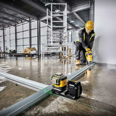 เลเซอร์วัดระดับแบบ 3 เส้น 360 องศา DEWALT รุ่น DCE089NG18-XJ  (เครื่องเปล่า)