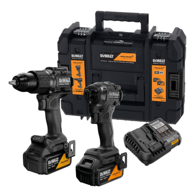 ชุดสว่านเเละไขควงกระแทกไร้สาย DEWALT รุ่น DCK2222MP2T-QW (MCLAREN)