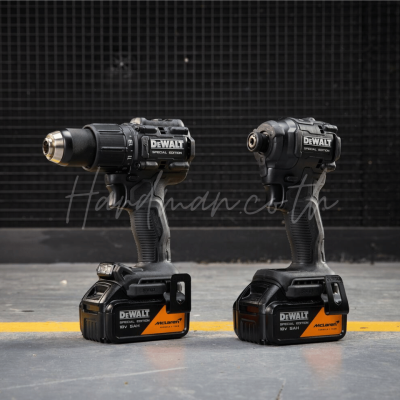 ชุดสว่านเเละไขควงกระแทกไร้สาย DEWALT รุ่น DCK2222MP2T-QW (MCLAREN)