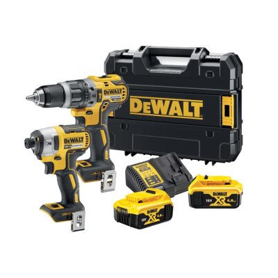 ชุดสว่านกระแทกและไขควงกระแทก 18V DEWALT รุ่น DCK266M2T-B1 