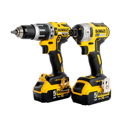 ชุดสว่านกระแทกและไขควงกระแทก 18V DEWALT รุ่น DCK266M2T-B1 