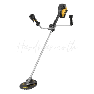เครื่องตัดหญ้าไร้สายแบบใบมีด 60V ทรงเขาควาย พร้อม 2 หัว DEWALT รุ่น DCMBS723N-B1 (เครื่องเปล่า)