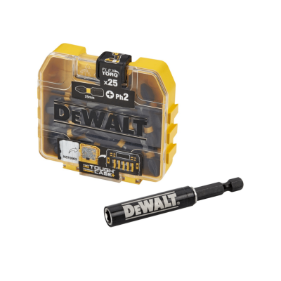 ชุดดอกไขควง FLEXTORQ 25 ชิ้น + ปลอกแม่เหล็ก DEWALT รุ่น DT71910-QZ ชุดดอกไขควง FLEXTORQ 25 ชิ้น + ปลอกแม่เหล็ก DEWALT รุ่น DT71910-QZ