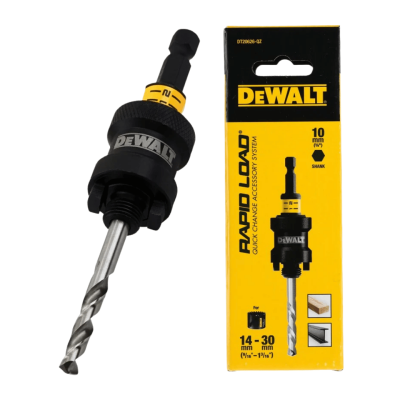 DEWALT DT20626-QZ QC holder 2L 3/8 14-30mm with multi-material centring bit