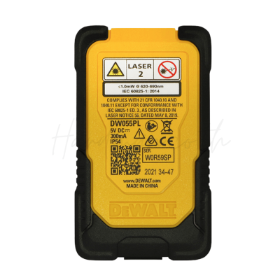 DEWALT DW055PL-XJ 16m Laser Distance Measurer