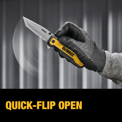 มีดทันโตะ (ใบมีดฟันปลา)  3.0 DEWALT รุ่น DWHT10994