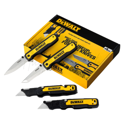 ชุดเซ็ทมีด Tough Serie DEWALT รุ่น DWHT10996S-AS (4 ชิ้น/ชุด) (DWHT10991, DWHT10992, DWHT10993, DWHT10994)