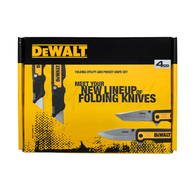 ชุดเซ็ทมีด Tough Serie DEWALT รุ่น DWHT10996S-AS (4 ชิ้น/ชุด) (DWHT10991, DWHT10992, DWHT10993, DWHT10994)