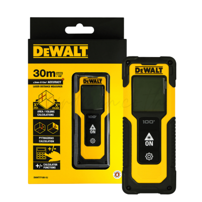 เลเซอร์วัดระยะ 30 เมตร DEWALT รุ่น DWHT77100-XJ