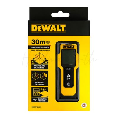 เลเซอร์วัดระยะ 30 เมตร DEWALT รุ่น DWHT77100-XJ