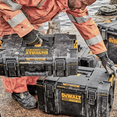 กล่องเครื่องมือ TOUGH SYSTEM 2.0 ขนาดมาตรฐาน DEWALT รุ่น DWST83293-1