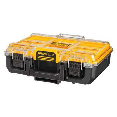 DEWALT DWST83392-1 TOUGH SYSTEM 2.0 Half Width Deep Organiser  Yellow - Black