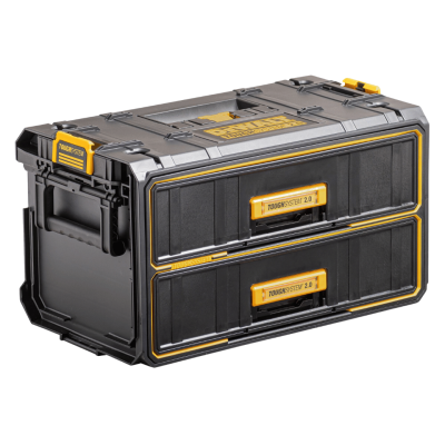 กล่องเก็บเครื่องมือลิ้นชัก 2 ชั้น DEWALT รุ่น DWST83529-1
