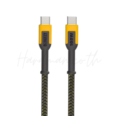 DEWALT 100W Type C to Type C Charging Cable Model DXMA1310007E