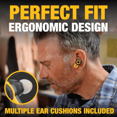 หูฟังบลูทูธไร้สาย PRO-X2 DEWALT รุ่น DXMA1902097E (ตัดเสียงรบกวน) หูฟังบลูทูธไร้สาย PRO-X2 DEWALT รุ่น DXMA1902097E (ตัดเสียงรบกวน)