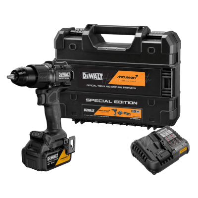 ชุดสว่านกระแทกไร้สาย 18V XR DEWALT รุ่น DCD86MP1T-QWP (MCLAREN)