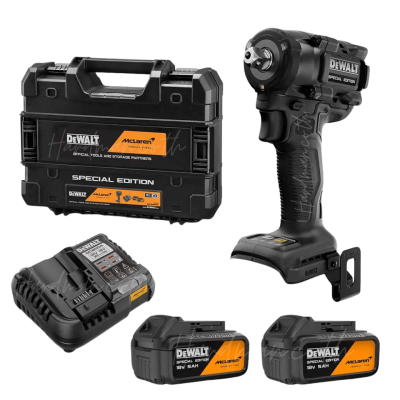 DeWalt DCF92MP2T-XE 18V XR Cordless 1/2" Compact Impact Wrench Combo Kit