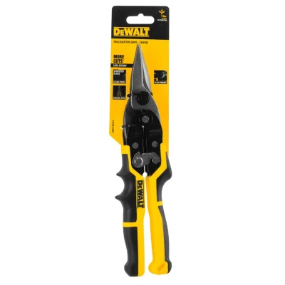 กรรไกรตัดสังกะสี ERGO  Aviation snip DEWALT รุ่น DWHT14675-0