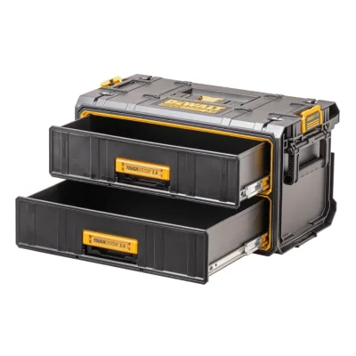 กล่องเก็บเครื่องมือ ลิ้นชัก 2 ชั้น DEWALT รุ่น DWST83529-1 