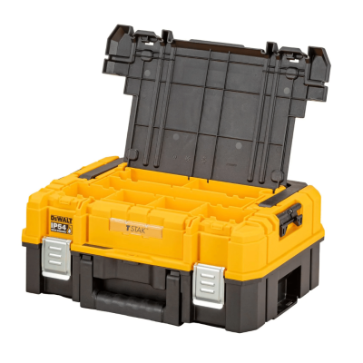 กล่องเครื่องมือ TSTAK ขนาดมาตรฐาน ด้ามจับยาว DEWALT รุ่น DWST83344-1