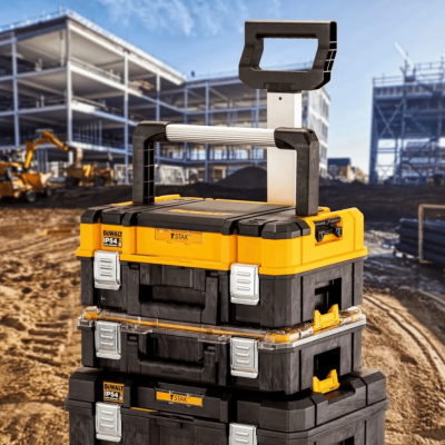 กล่องเครื่องมือ TSTAK ขนาดมาตรฐาน ด้ามจับยาว DEWALT รุ่น DWST83344-1