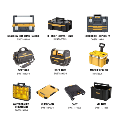 คลิปบอร์ด TSTAK พร้อมไฟ LED ด้านหน้า  DEWALT รุ่น DWST82732-1